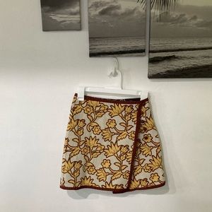 Topshop Asian style wrap skirt